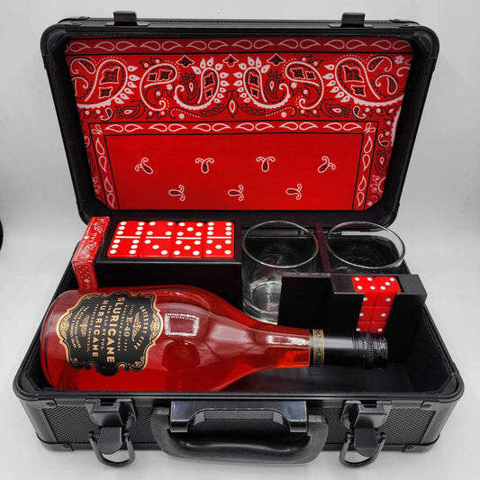 Complete Custom Red Drink Box