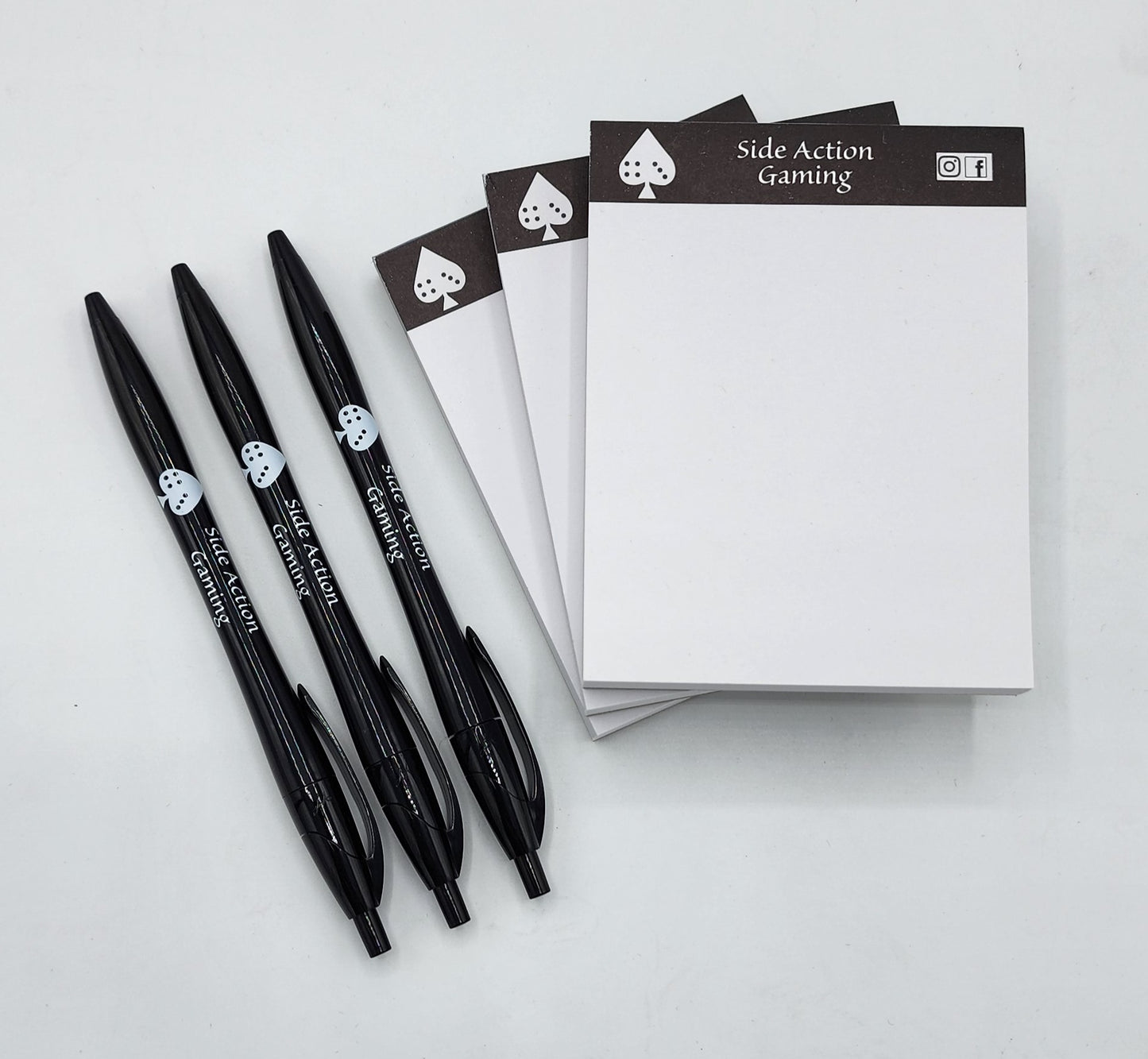 Logoed Pads and Pens