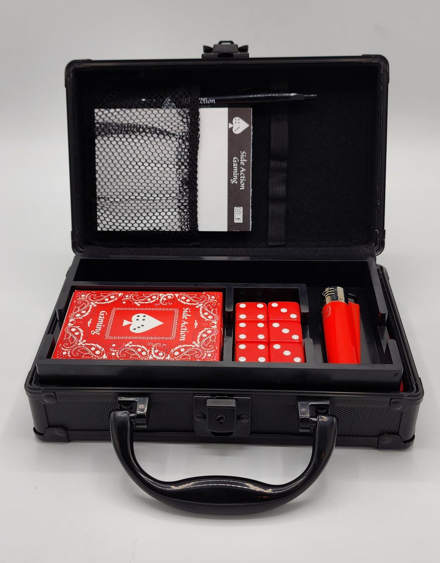 Complete Side Action Gaming Box (Cigar Tray - Red)