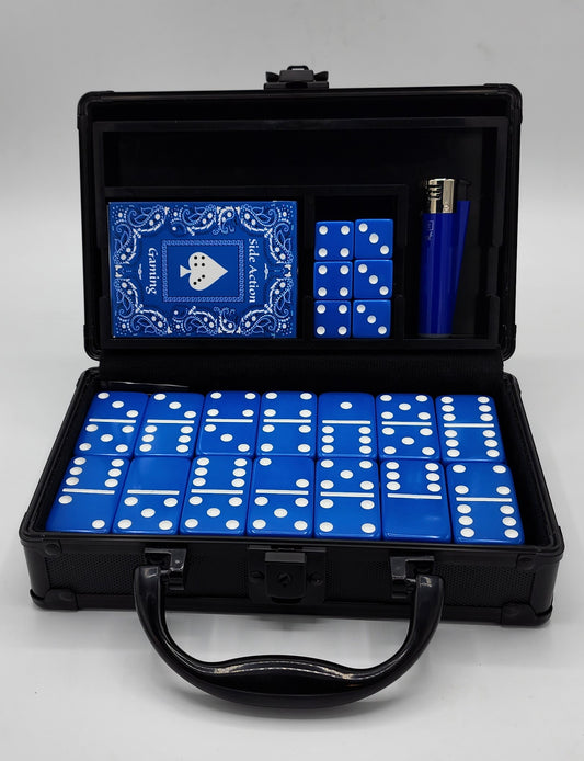 Complete Side Action Gaming Box (Cigar Tray - Blue)