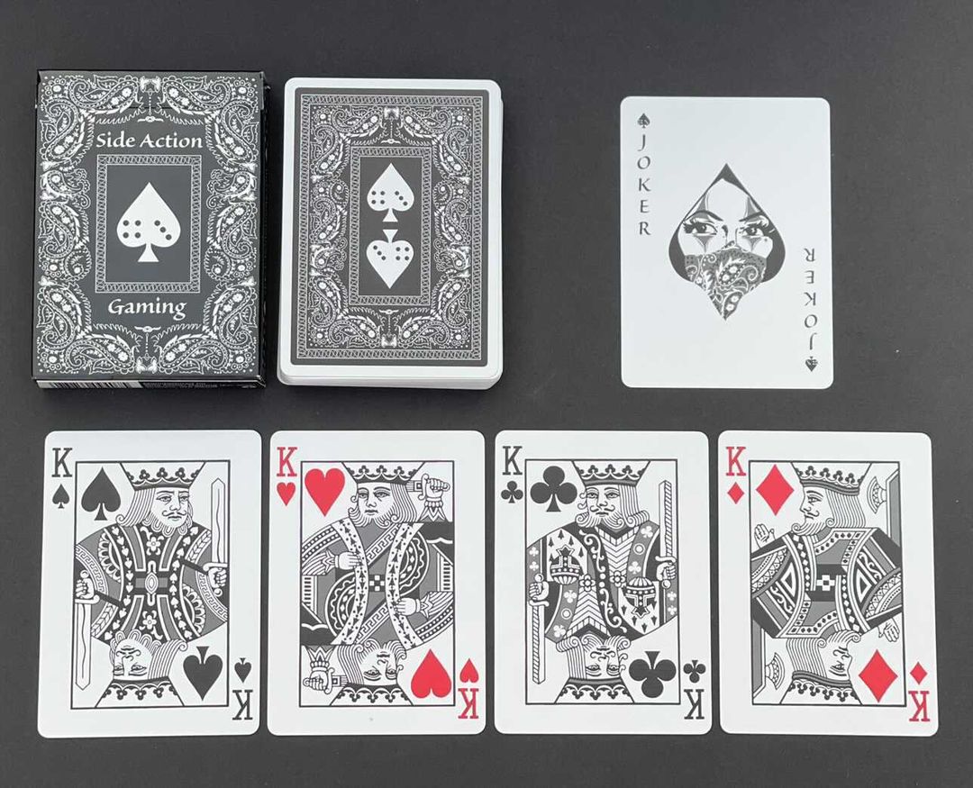 Playing Cards Black