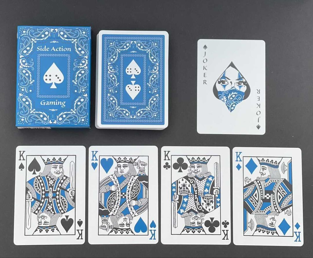 Playing Cards Blue
