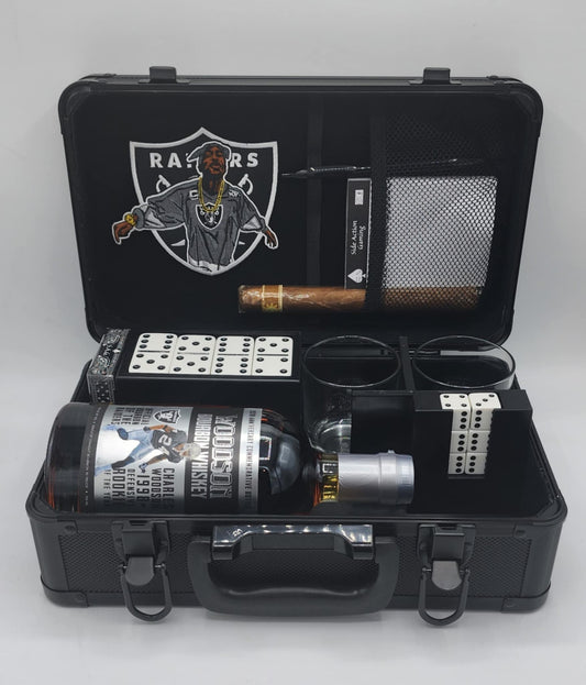 Complete Custom (2 Pac) Raiders Side Action Gaming Drink Box