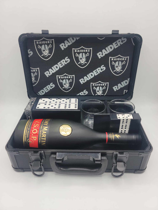 Complete Custom Raiders Side Action Gaming Drink Box